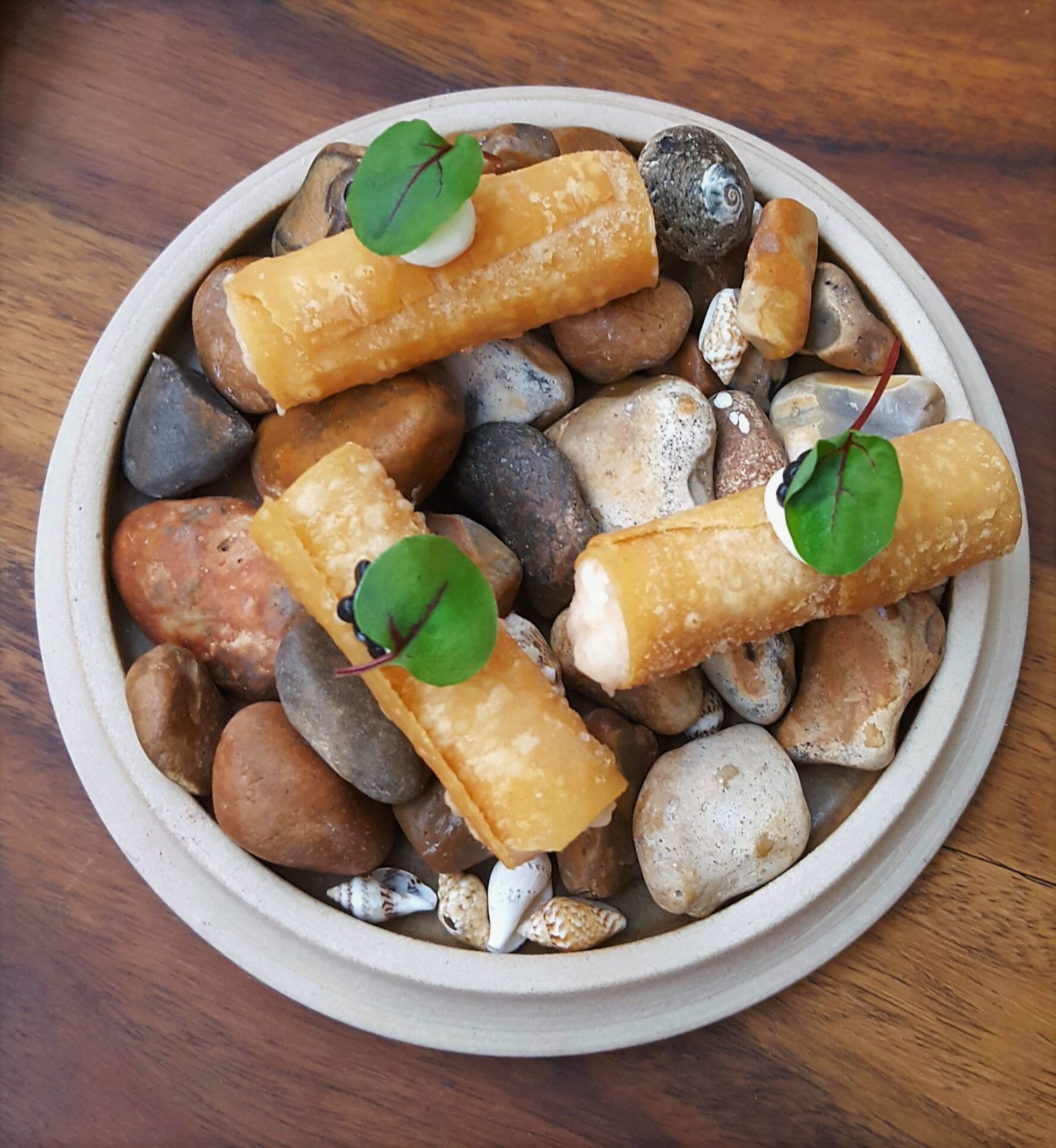 Smoked cod mousse amusebouche SavlaFaire