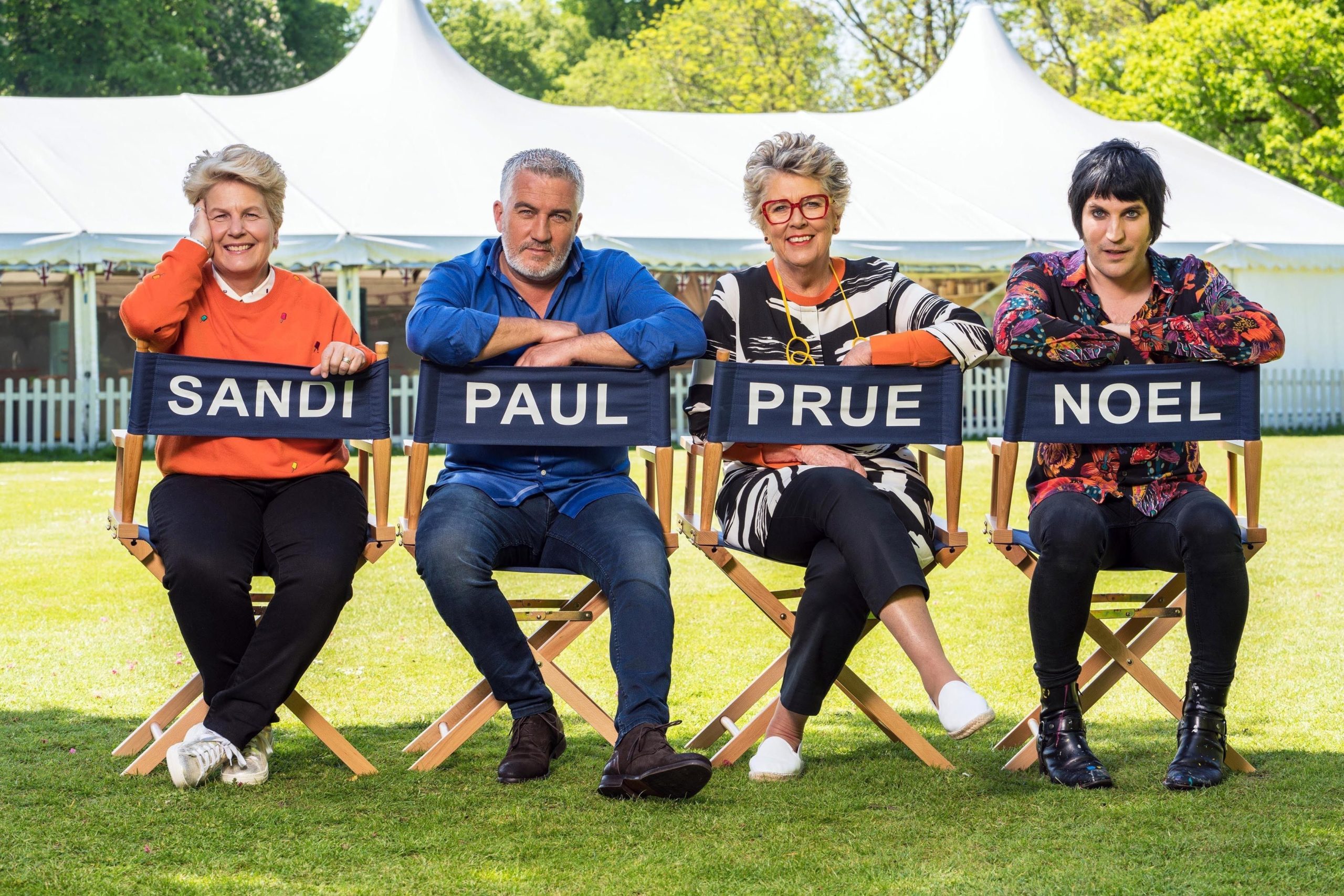 The Great British Bake Off judges SavlaFaire